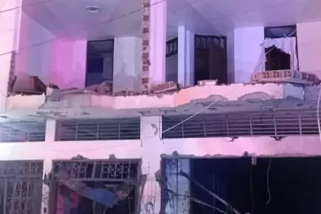 Explosin en Trujillo destruye 20 viviendas y deja varios heridos