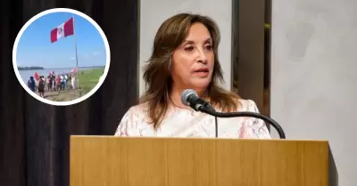 Dina Boluarte llegar hoy al distrito de Santa Rosa