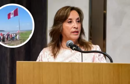Dina Boluarte llegar hoy al distrito de Santa Rosa