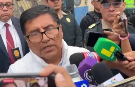 Ministro del Interio viaj a zona afectada por explosivo en Trujillo