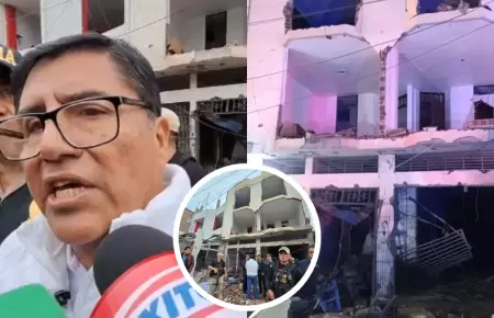 Ministro del Interior lleg a Trujillo tras fuerte atentado