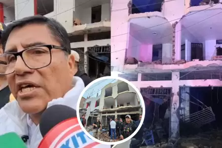 Ministro del Interior lleg a Trujillo tras fuerte atentado