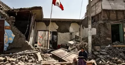 El Per recuerda los 18 aos del terremoto en Ica, Pisco y Chincha.