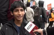 Joven viaja desde Junn y da examen en la UNI pese a ser operado hace 2 das: "A cumplir mis sueos"