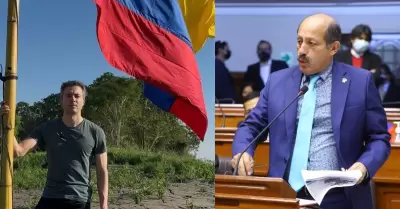 Hector Valer denuncia penalmente a precandidato colombiano