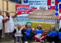 Exitosa y Gobierno de Taiwn entregan importante donacin de alimentos a olla comn en Ventanilla