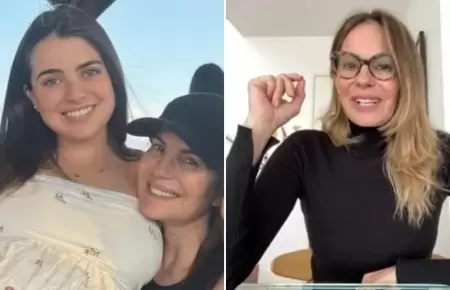 Karina Calmet se convierte en abuela