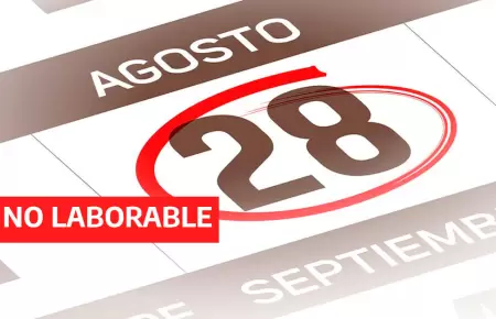 Da no laborable este 28 de agosto segn la Ley N. 23849.