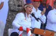 Dina Boluarte: "La isla Chinera y el distrito de Santa Rosa son tan peruanos como la papa y Machu Picchu"