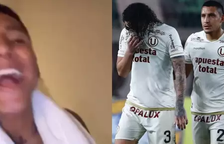 Ral Rudiaz se habra burlado de Universitario tras dura goleada ante Palmeiras