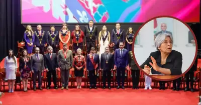 María generó rechazo en ceremonia por el aniversario de Arequipa.
