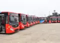 Empresa de transporte vctima de extorsin present nueva flota: 50 buses nuevos saldrn a las calles