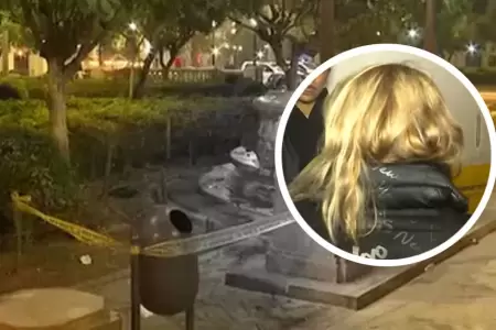 Esposa de extranjero asesinado en Plaza San Martn revel los motivos.
