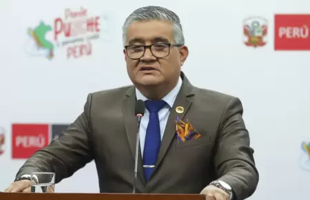 Ministro del Ambiente, Juan Carlos Castro, se pronuncia en medio del Segundo Sim
