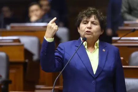 Susel Paredes critica falta de accin en fronteras, tras discurso de Dina Boluar