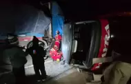 Tragedia en va Juliaca-Arequipa: Al menos siete muertos y varios heridos deja choque entre bus y triler