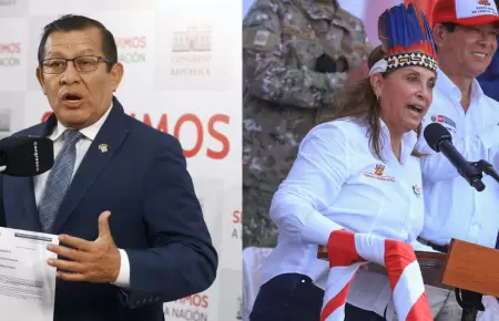 Eduardo Salhuana sobre visita de Dina Boluarte a Santa Rosa