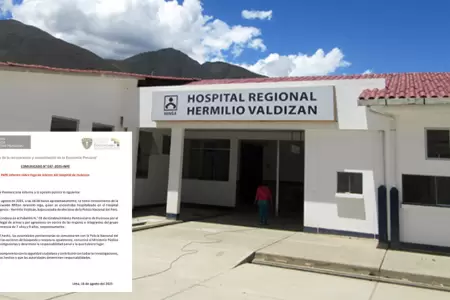 INPE informa sobre fuga de recluso hospitalizado en Hunuco