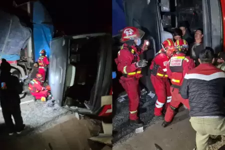 Fiscala inicia investigacin por accidente en va Juliaca-Arequipa