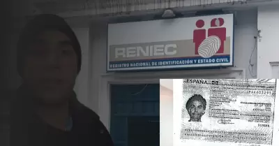 Raffaello Cárpena fue denunciado por Reniec