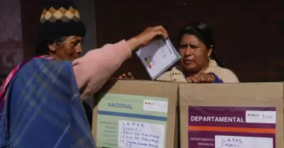 Elecciones en Bolivia este domingo 17 de agosto.