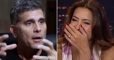 Milett Figueroa se incomoda al hablar de Christian Meier