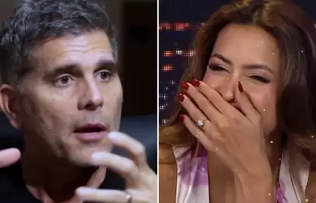 Milett Figueroa se incomoda al hablar de Christian Meier