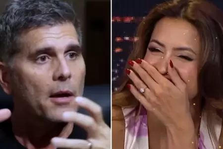 Milett Figueroa se incomoda al hablar de Christian Meier