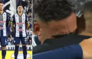 Kevin Quevedo interrumpe entrevista para abrazar a Erick Noriega tras su ltimo partido en Alianza Lima