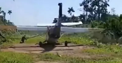 Capturan a narcoavioneta boliviana en La Convención.