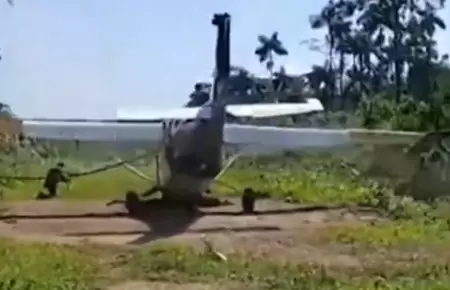Capturan a narcoavioneta boliviana en La Convencin.