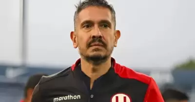 Franco Velazco se pronunció contra la Liga 1.