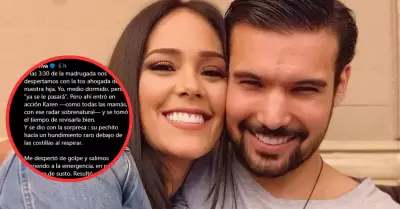Los artistas mostraron preocupación por el delicado estado de salud de su hija