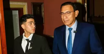 Cristorata visitar a Martn Vizcarra