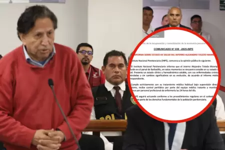 El exmandatario se quiebra por su estado de salud. INPE lo desmiente.