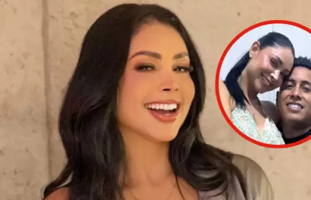 Pamela Franco descarta distanciamiento con Cueva.