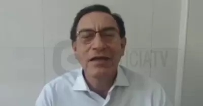 Martn Vizcarra reaparece en audiencia desde penal Barbadillo