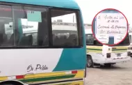 Empresa de transportes Etmosa paraliza servicios ante constantes extorsiones en SMP: Piden pagar S/50 mil