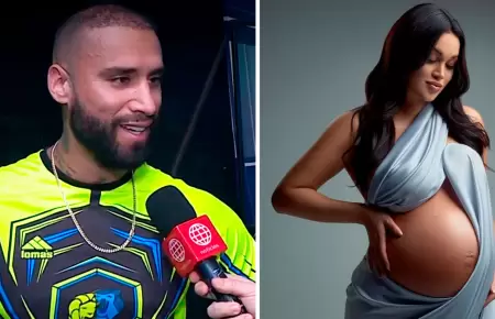 Jota Benz responde si Angie Arizaga est embarazada o no.