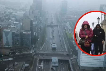 Lima registr el da ms fro del ao.
