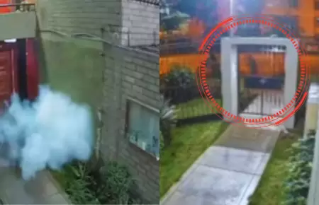 Delincuentes detonan explosivo en condominio en Cercado de Lima