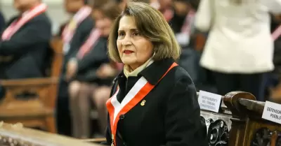 Luz Pacheco, presidenta del TC.