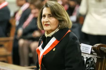 Luz Pacheco, presidenta del TC.