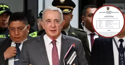 El expresidente lvaro Uribe obtiene su libertad.