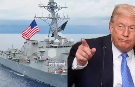 Estados Unidos inicia despliegue de buques de guerra hacia Venezuela