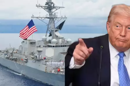 Estados Unidos inicia despliegue de buques de guerra hacia Venezuela