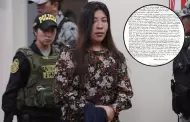 Betssy Chvez anuncia huelga de hambre: Deja carta testamentaria denunciando abusos en penal Anexo de Mujeres