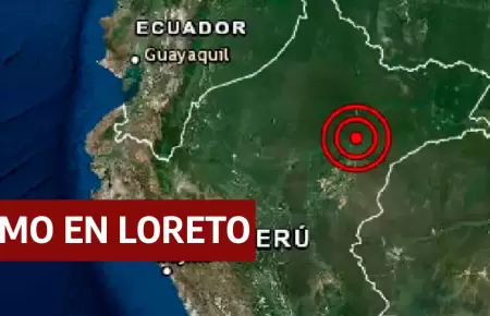 Temblor sacudi Loreto este 20 de agosto.