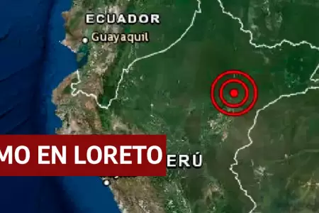 Temblor sacudi Loreto este 20 de agosto.