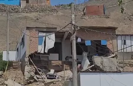 Colapso de vivienda en Ancn